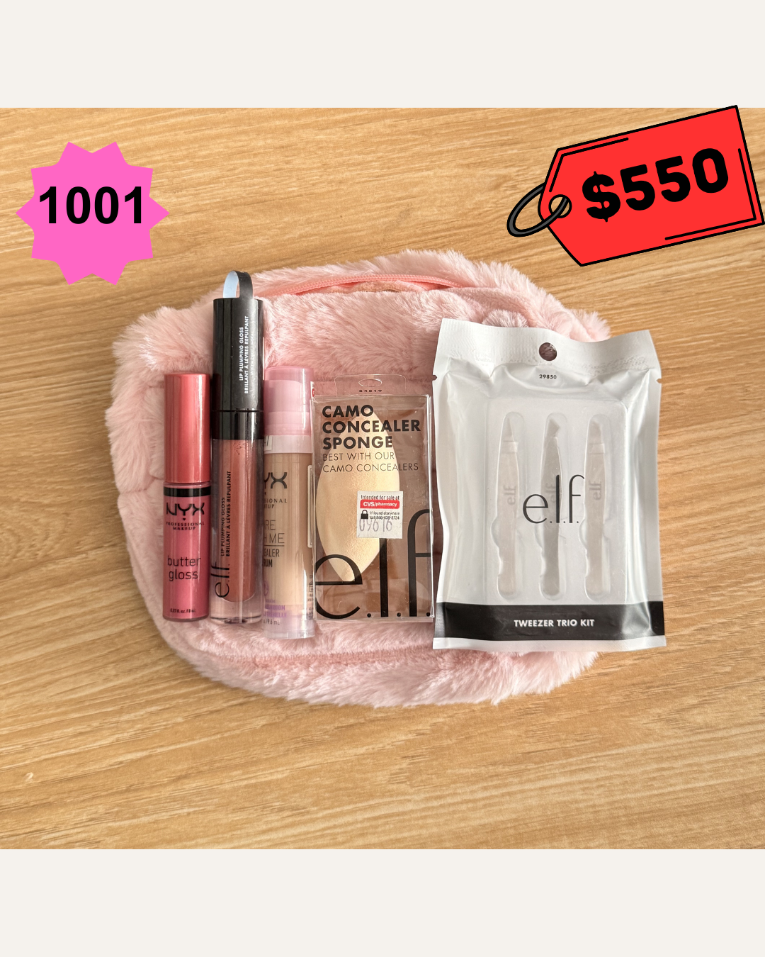 Kit + cosmetiquera