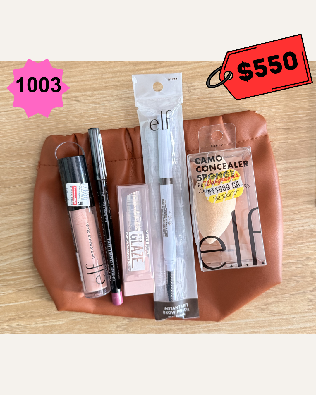 Kit + cosmetiquera