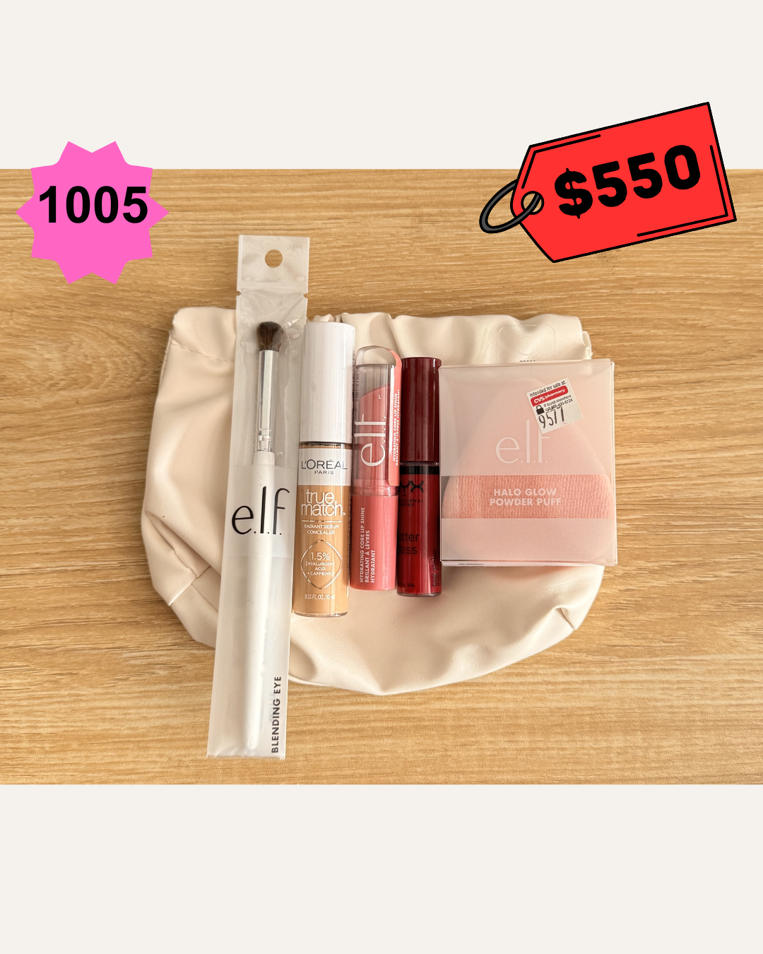 Kit + cosmetiquera