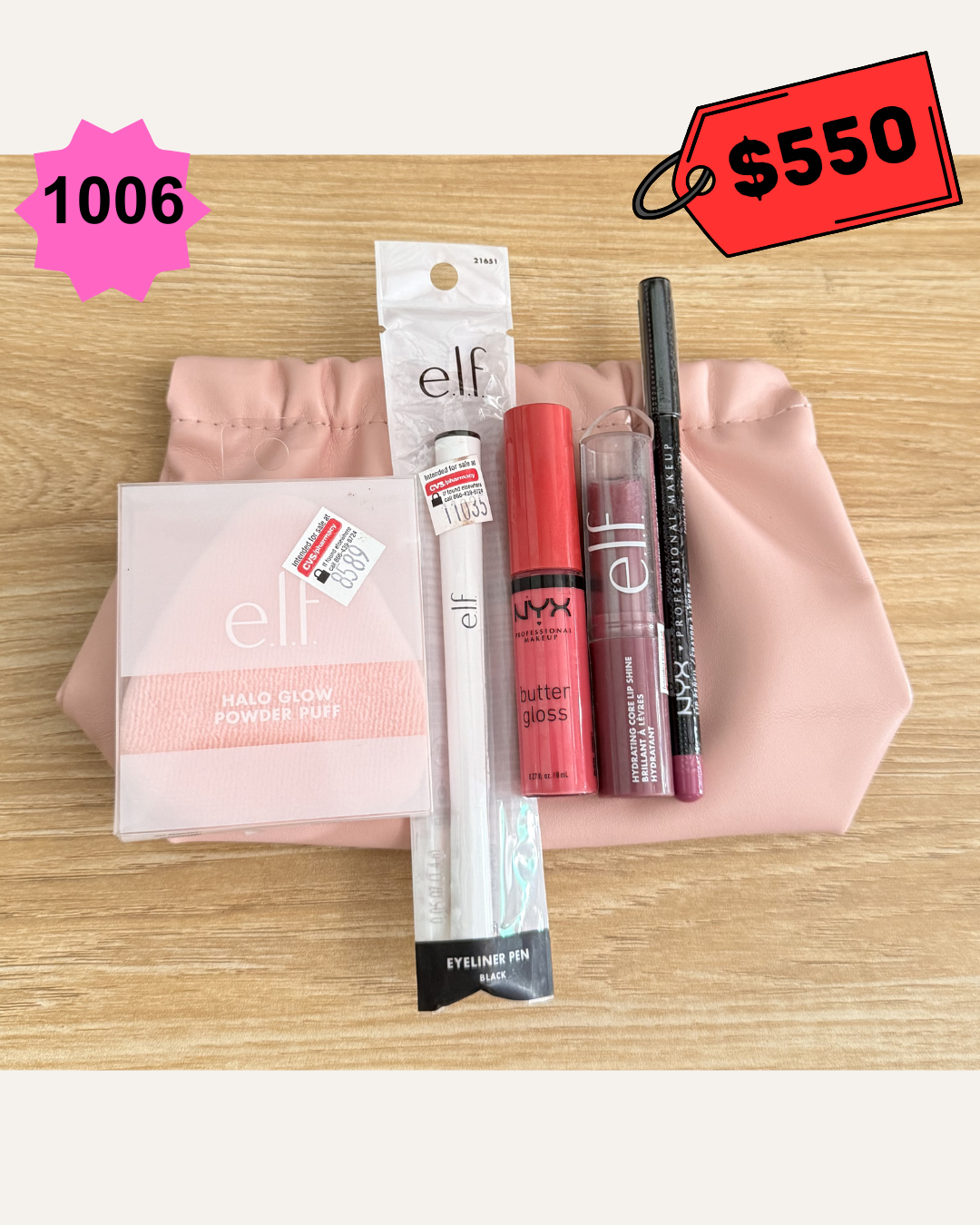 Kit + cosmetiquera