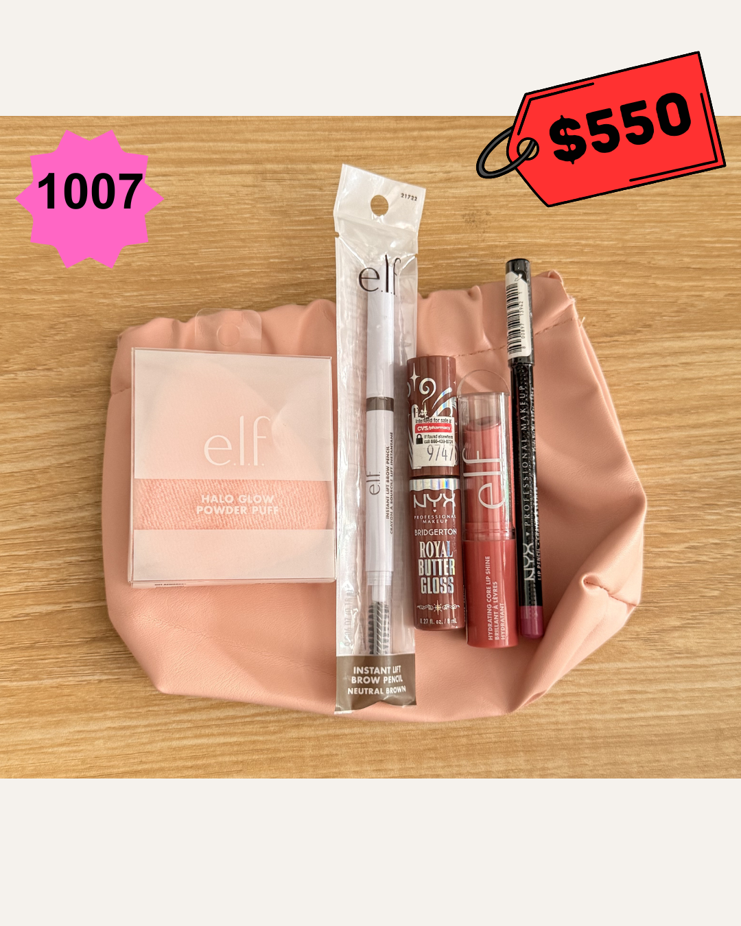 Kit + cosmetiquera
