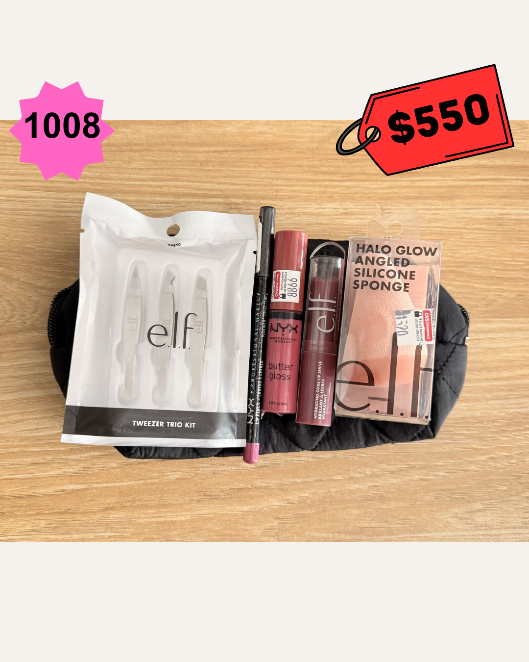 Kit + cosmetiquera