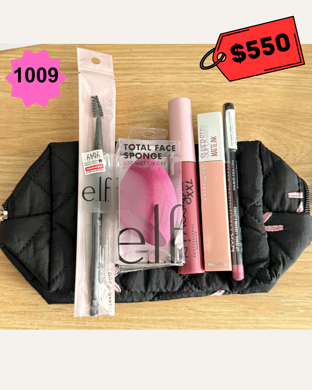 Kit + cosmetiquera