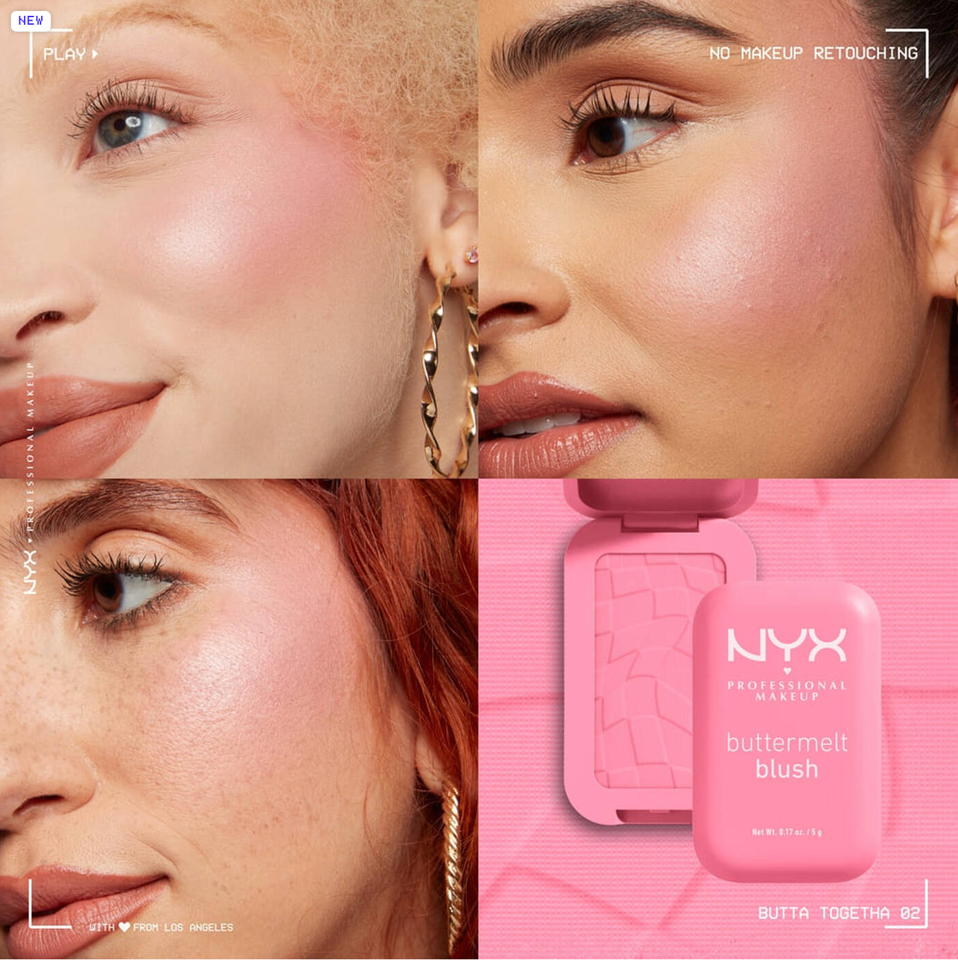 Nyx Buttermelt blush