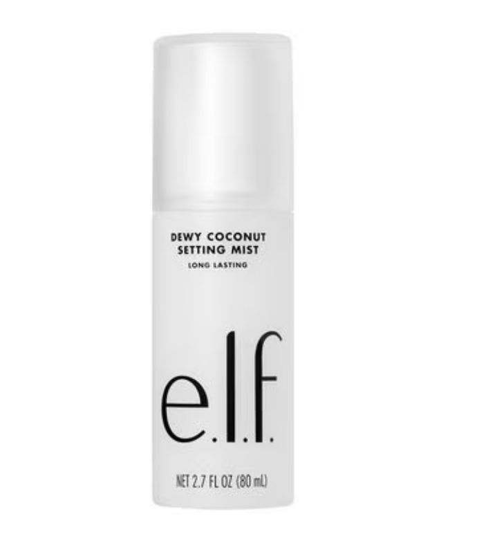 E.l.f. Dewy Coconut Setting Mist (Infusión De Coco Húmedo Spray Fijador De Maquillaje)